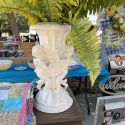 Vintage Decorative Angel Vase/ Planter  $15.