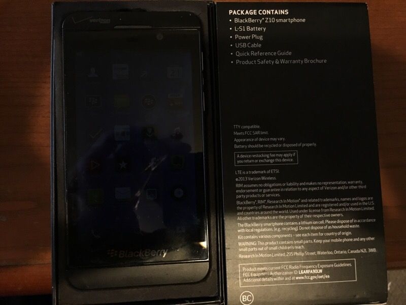 blackberry z10 for sale