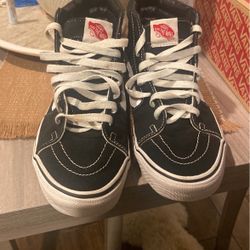 Black High top Vans