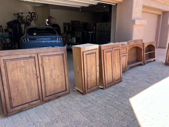 Kitchen cabinets