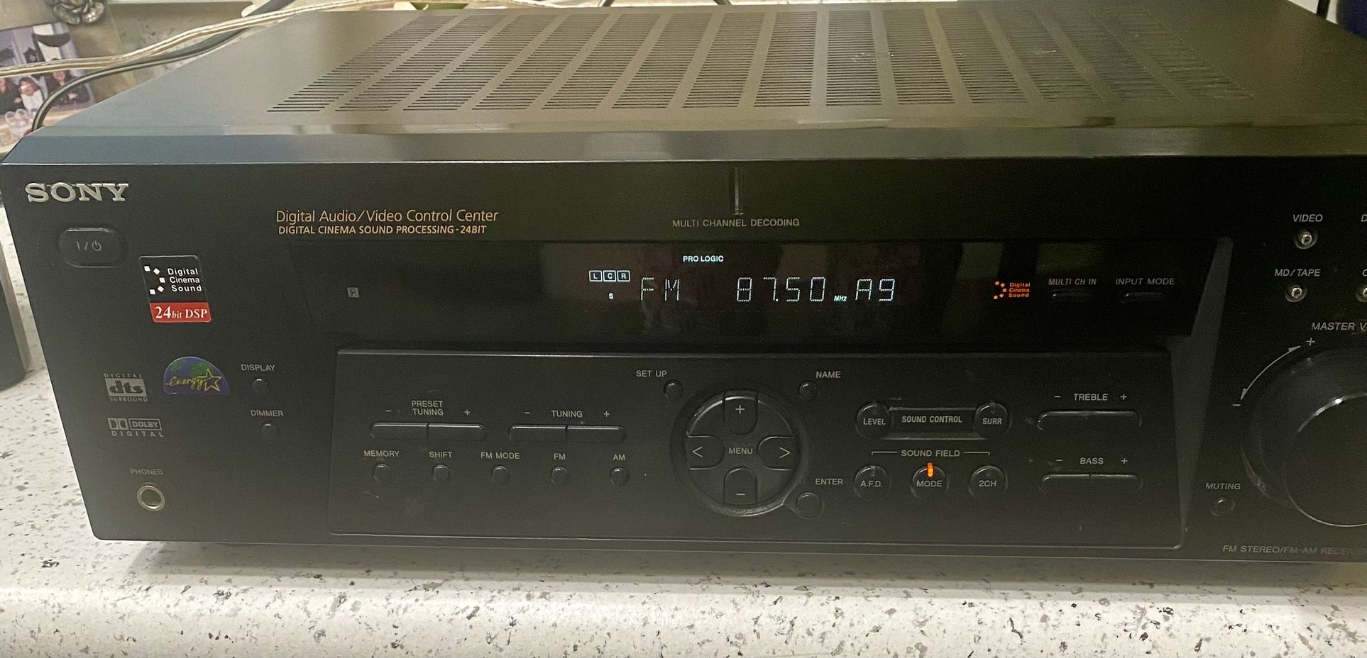 SONY STR-DE485 AM-FM Stereo Receiver *No Remote*