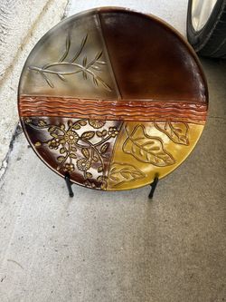 Plate With Stand