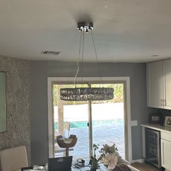 Restoration hardware Crystal Chandelier 