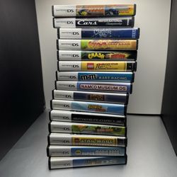 CASES & MANUALS ONLY - Nintendo DS Games