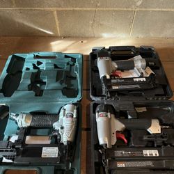 3 18 Gauge Nail Guns Porter Cable And Hitachi