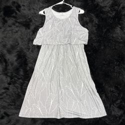 Lilikoi Love Hawai’i Dress Women’s Large Monstera Print