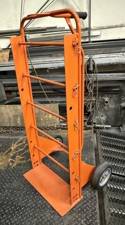 USA Made Electrician Wire Spool Cart Heavy Duty Caddy Dispenser Rack Mobile