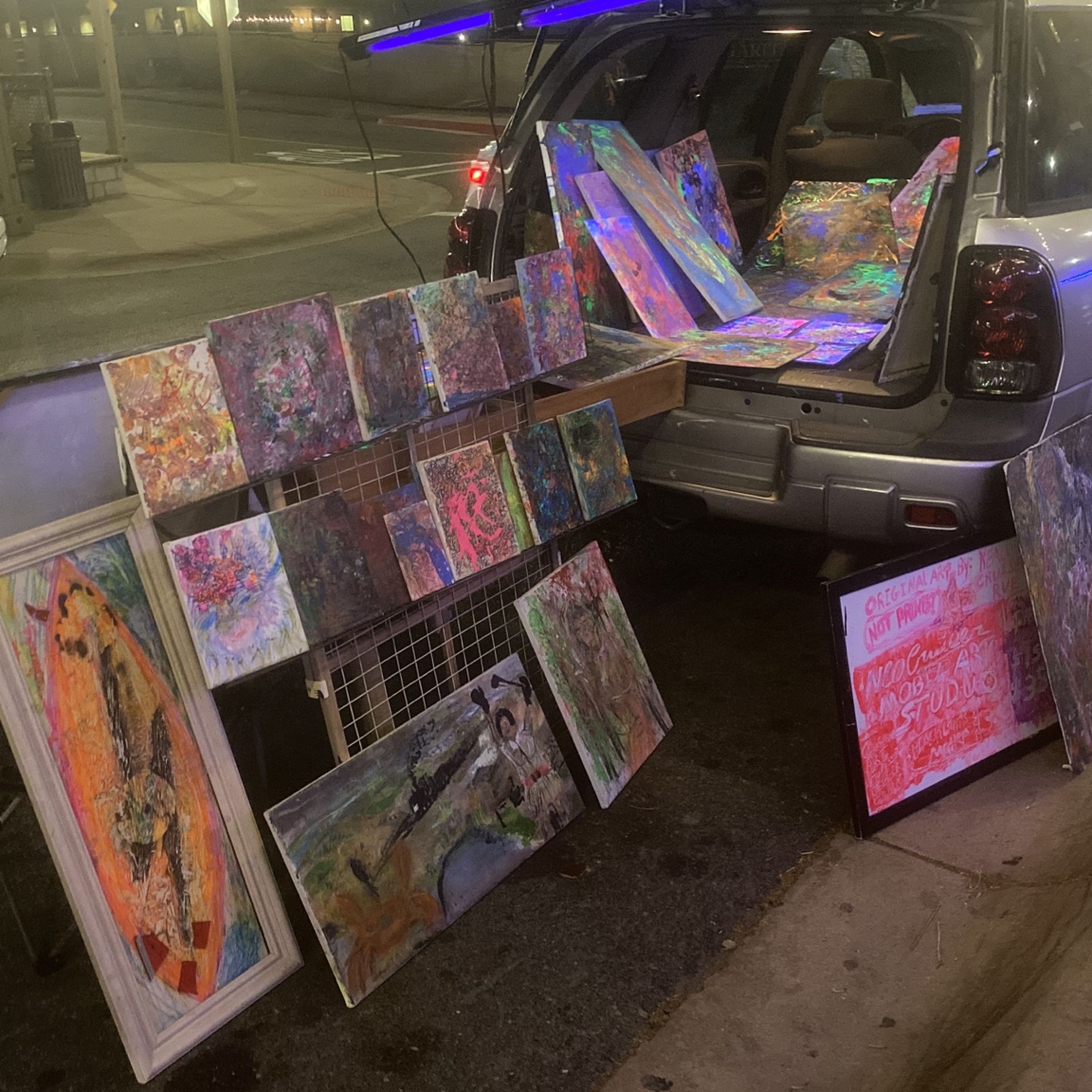 Black Light Art