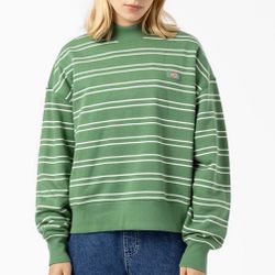 DICKIES STRIPE CREWNECK SIZE WOMEN’S MEDIUM