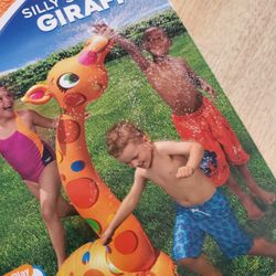 Silly Sprinkling Giraffe