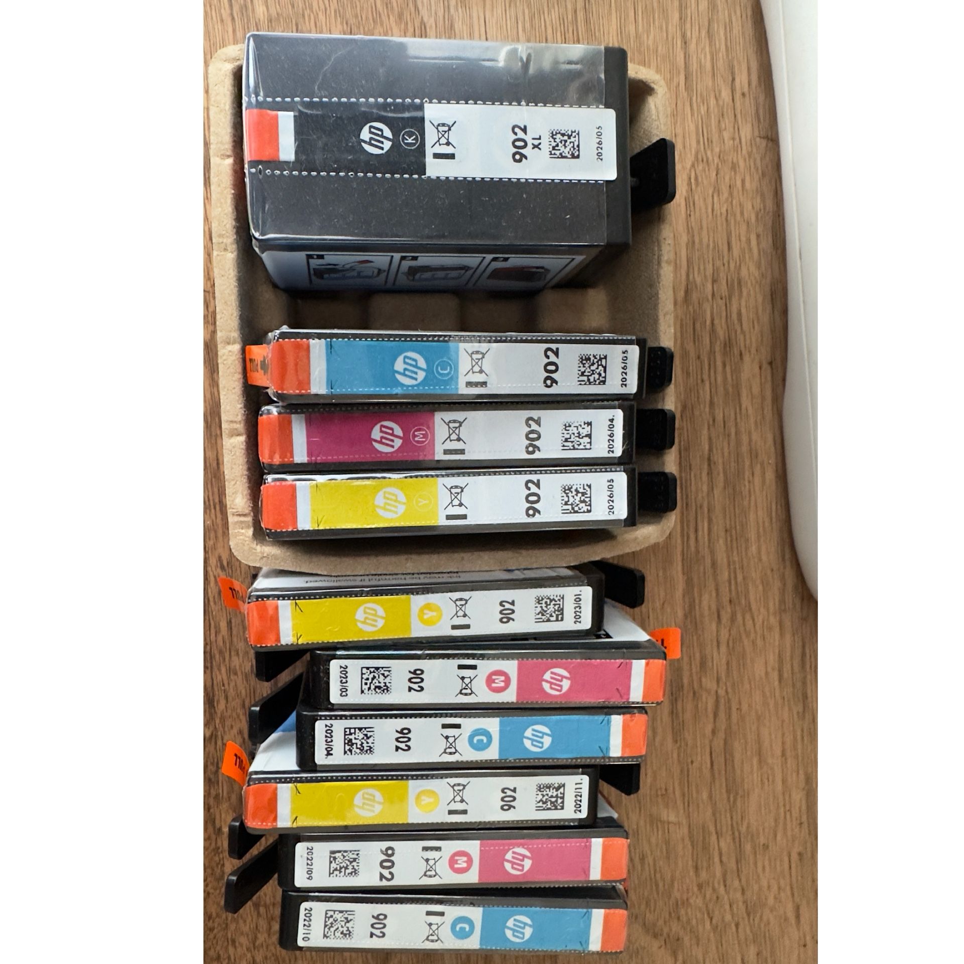 HP 902 XL Black and 902 Color Ink