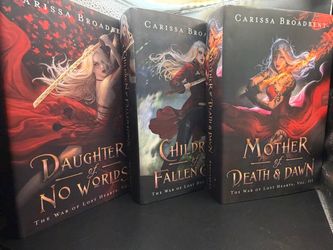 OOP Carissa Broadbent War of Lost Hearts Trilogy Set
