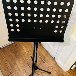 Music Stand And Microphone Stand 2 In 1