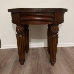 Wooden End Table 