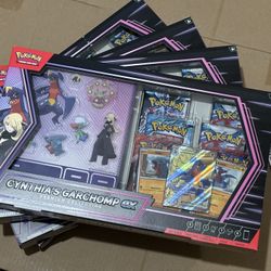 Pokemon TCG Cynthia’s Garchomp EX Premium Collection Destined Rivals (x4)