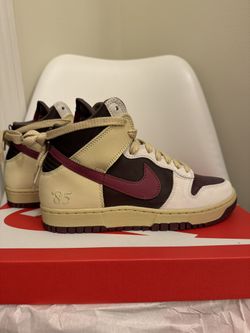 Nike Women's Dunk High 1985 Valentine's Day FD0794-700 Maroon -NWT