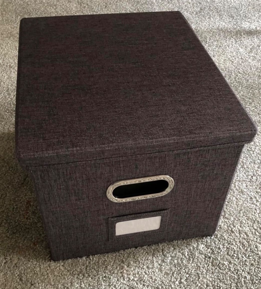 File Box Organizer Collapsible Linen Cabinet