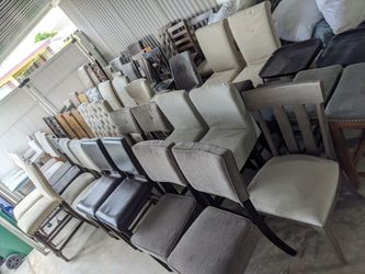 65 various dining room chairs and bar stools
