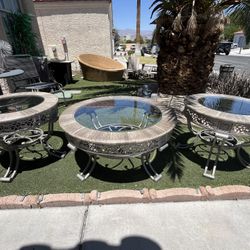 Beautiful Coffee Table Set Round  