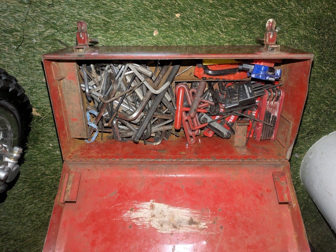 Toolbox FULL of Allen Wrenches