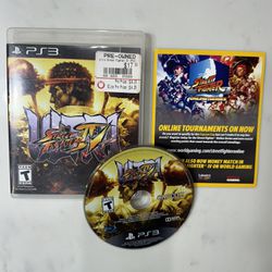 Ultra Street Fighter IV PlayStation 3 PS3 Video GAME