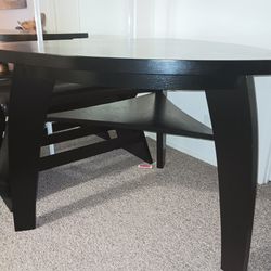 Solid Table With Bench And Chairs For Sale! 