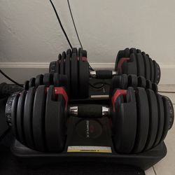 Bowflex adjustable weights