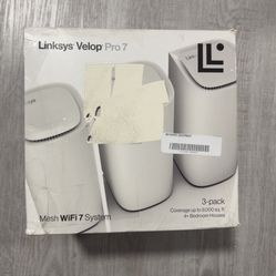 Linksys Velop Pro 7 [3 Pack] - WIFI 7 -
