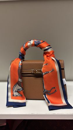 Silk Twilly Scarf Purse Accessories 