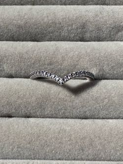 Pandora Sparkle Wishbone Ring S925 ALE