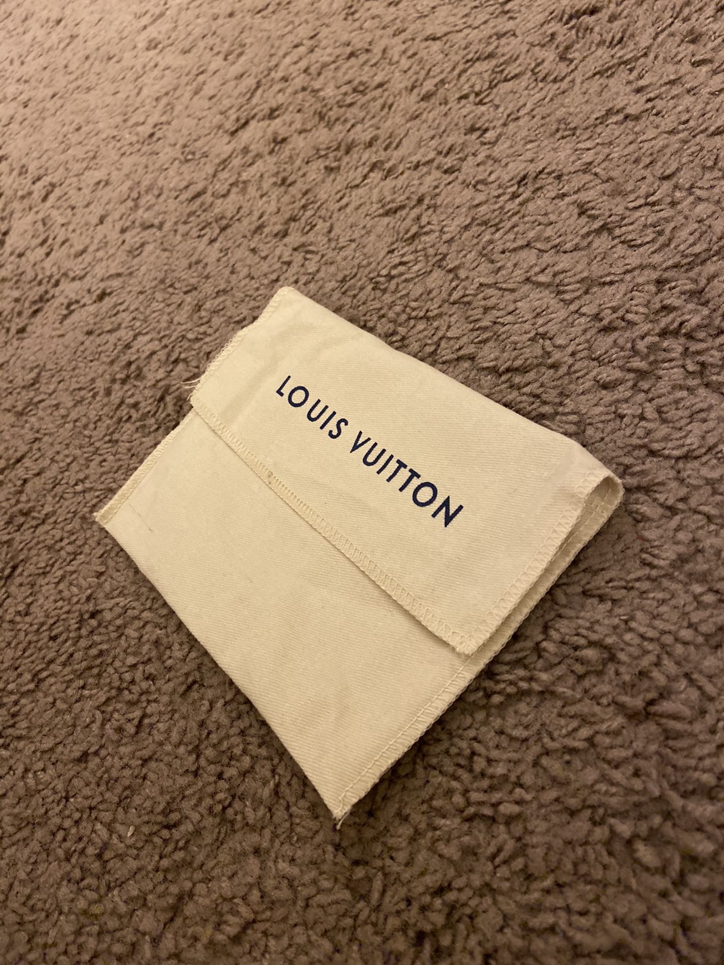 Louis Vuitton earring bracelet necklace dust bag wrap