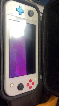 Nintendo Switch Lite Zacian and Zamazenta Edition with Case