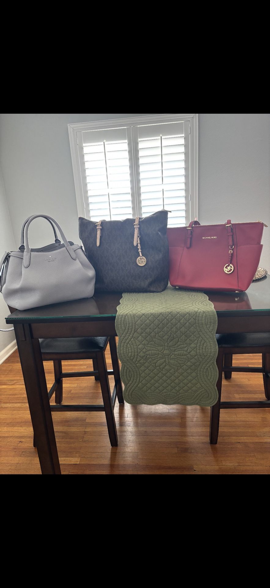 Michael Kors And Kate Spade Purse