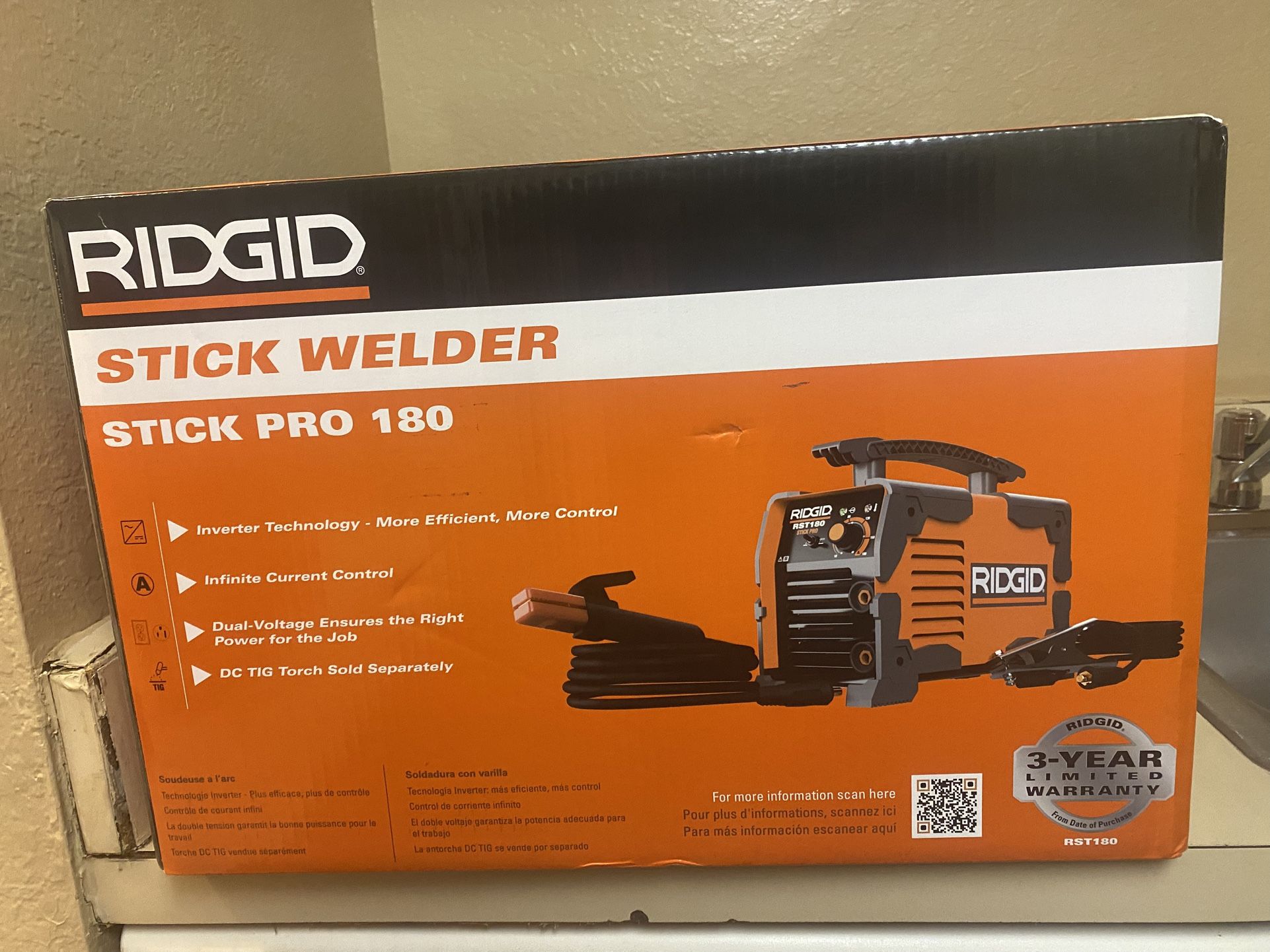 Rigid Welder Stick Pro 180