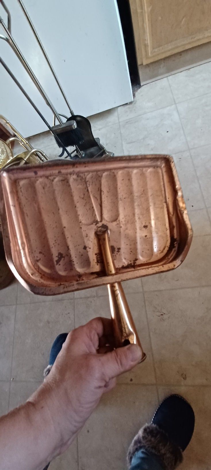 Copper Dust Pan