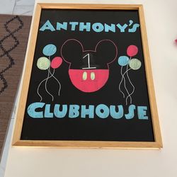 1 Year Old Birthday Sign