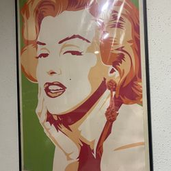 Antique Marilyn Monroe Abstract Wall Art