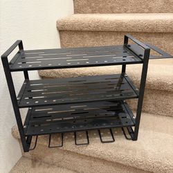 Power Tool Organizer Heavy Duty 4 Layer Power Tool Storage Rack for Garage Tool Room Workshop Shed Pegboard