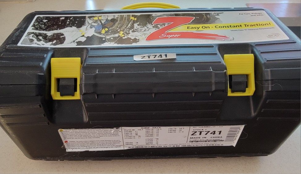 ZT741 tire chains cables for Sale in Carlsbad, CA OfferUp