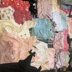 0-3 Months Girl Clothes 