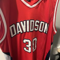 Stephen Curry Davidson Jersey 