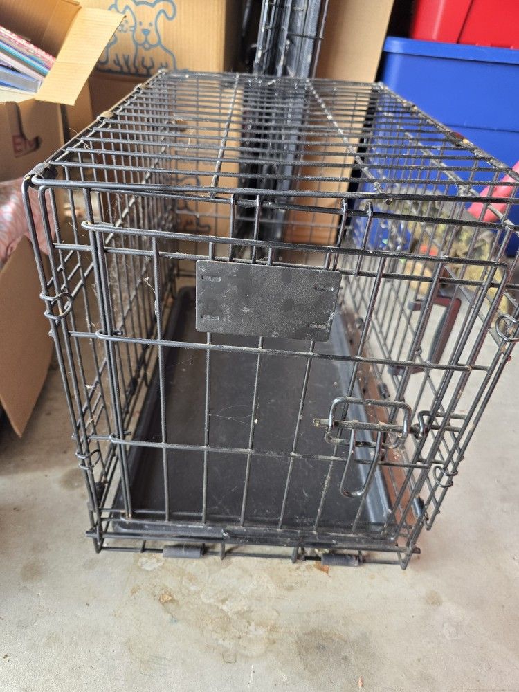 x-small folding dog crate