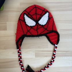 Crochet Spiderman Beanie