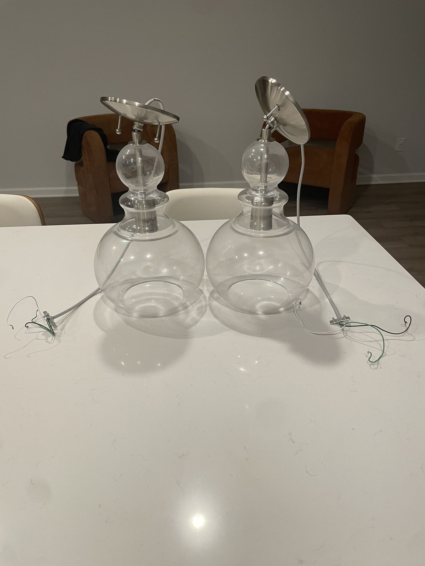 Kitchen Island Light Pendants (set of 2)