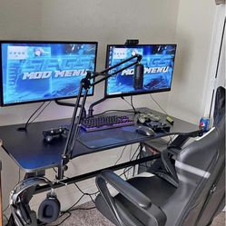 gaming set up