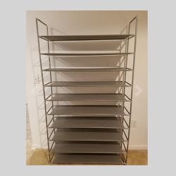 Brand New 10 Tier Shoes Tower Rack Organizer  It will fit 50 pair of shoes