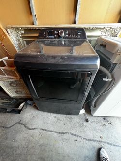 GE Profile Front-Load Dryer – Gray