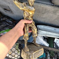 Vintage Bobby Jones 1920's Golfer Statue Trophy