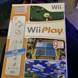 Wii Play And Wii Remote 