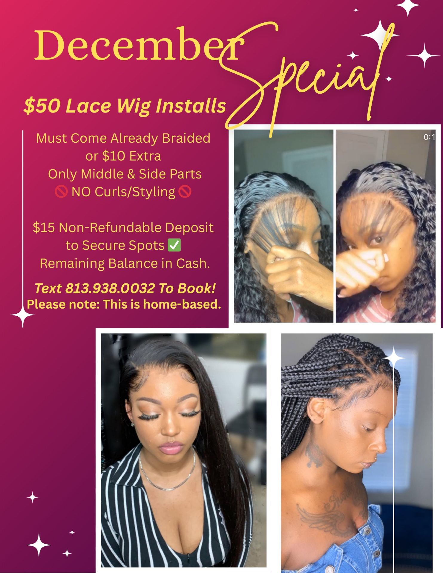 Lace Wig Install